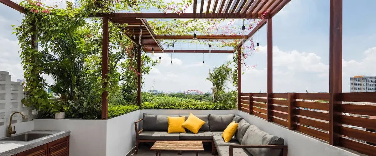 دکوراسیون تراس - معماری کلاب