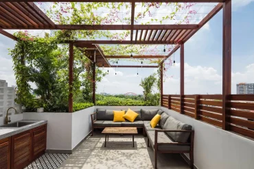 دکوراسیون تراس - معماری کلاب