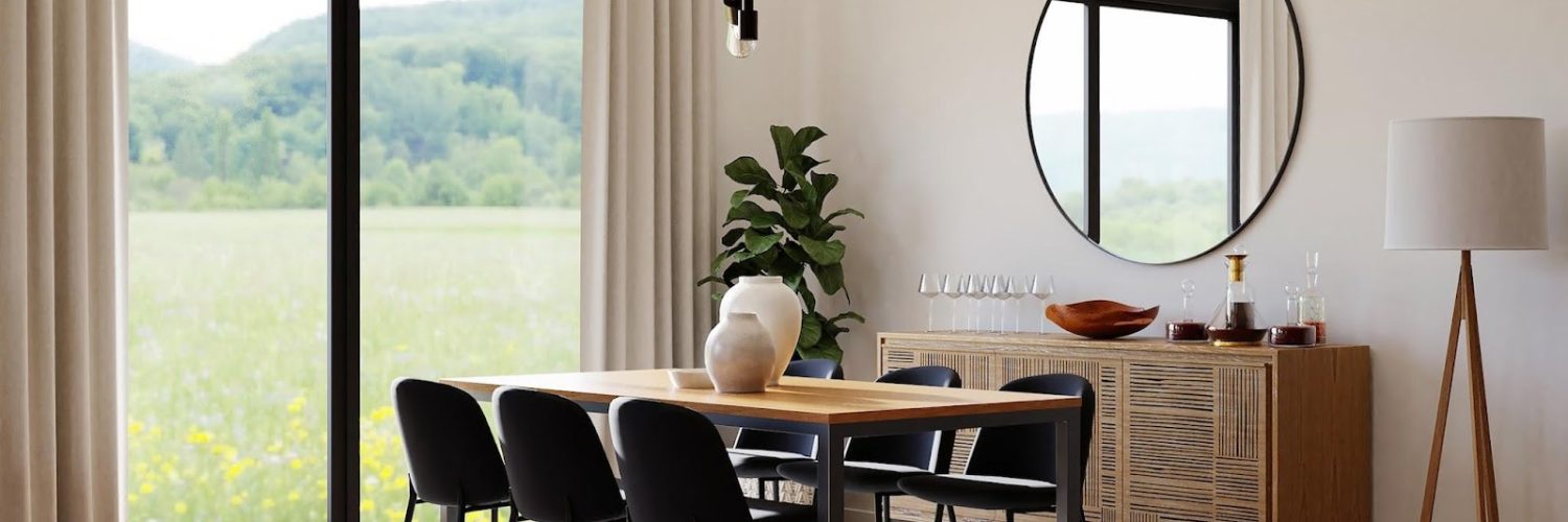 دکوراسیون اتاق نهارخوری - معماری کلاب